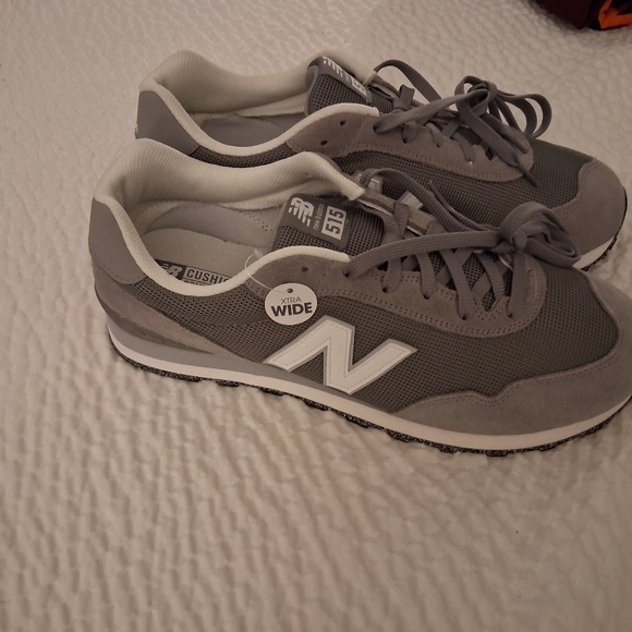 New Balance ML515GRYGray and White Athletic Shoes Size13 NWOB main image 9